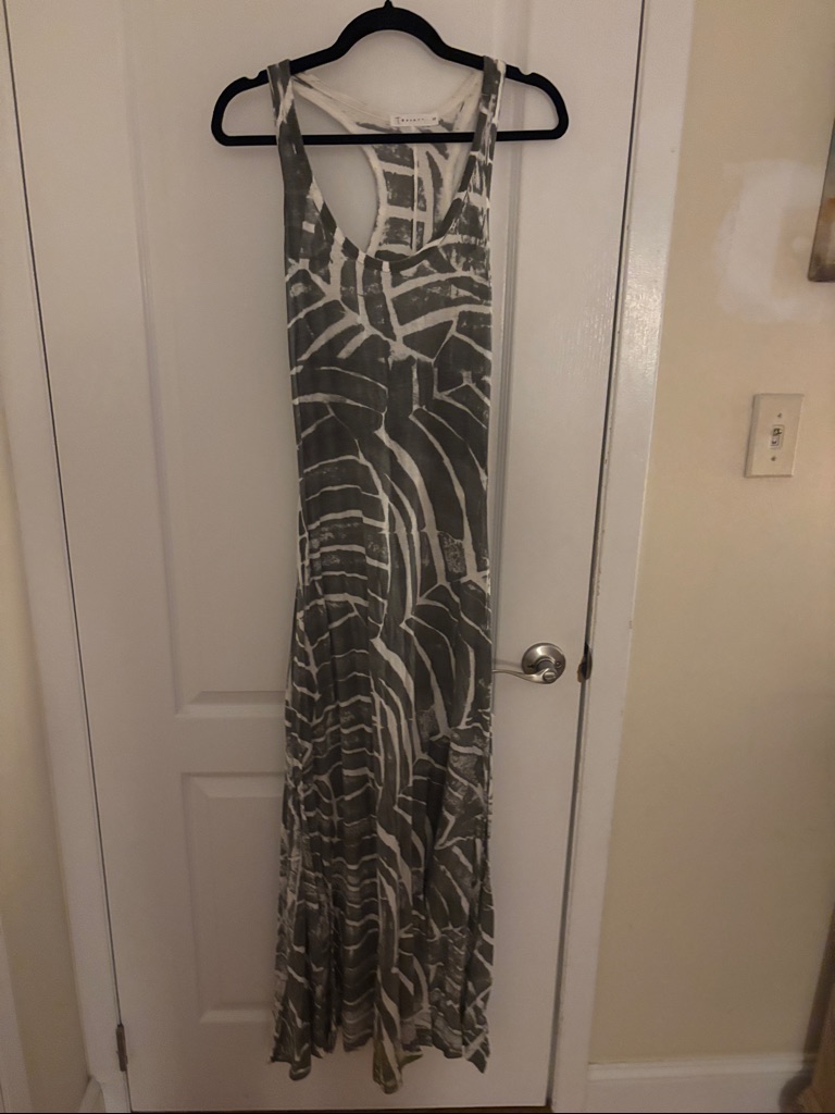 T-Party Tie-Dye Racerback Maxi Dress